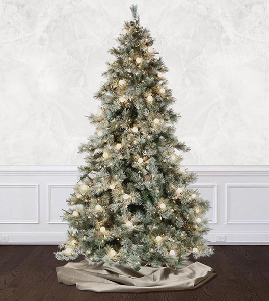 Christmas Tree Slim Pencil Profile Pre-Lit Slim Tree Small Spaces