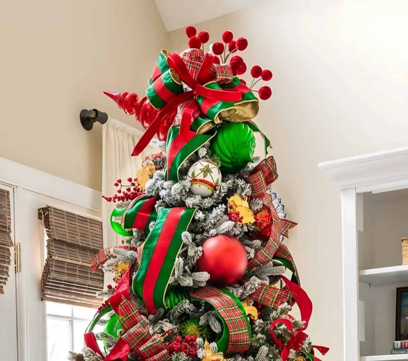 Christmas Tree Topper Radiant Starburst Mercury Glass Rustic Glam