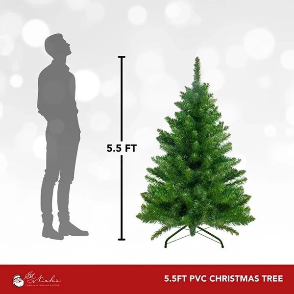 Christmas Tree Unadorned Greenery Herringbone Floors Layered Branches