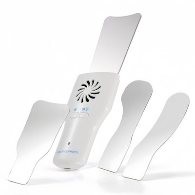 Dental Photography Kit with Anti-Fog Fan and Stainless Steel Mirrors