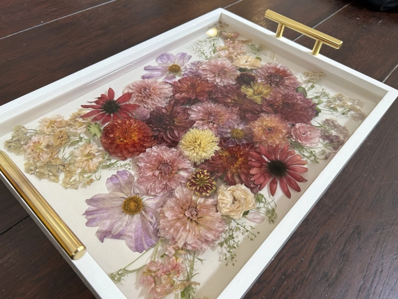 Floral Tray 12x16  James & Ivy