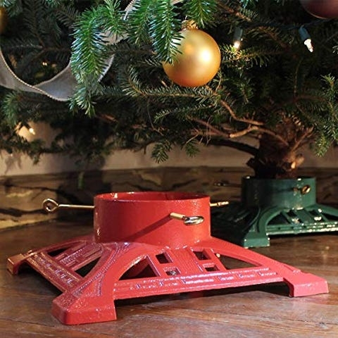 Foot Pedal Christmas Tree Stand with Water Level Indicator