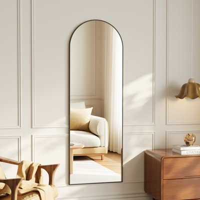 Freestanding Full Length Mirror with slim frame and easel back
