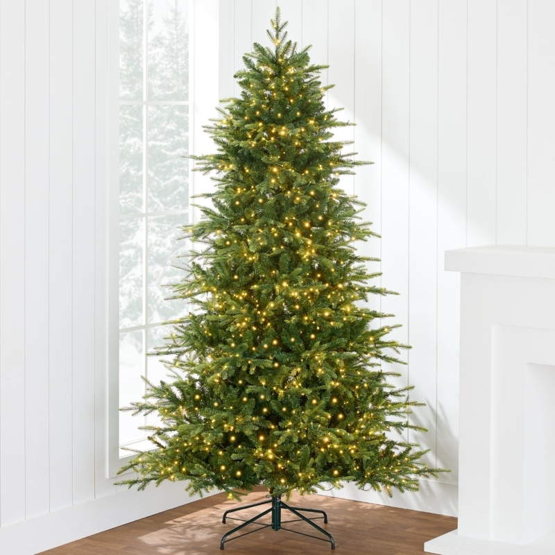 Full Artificial Christmas Tree Aspen Style Micro Led Lights Festive