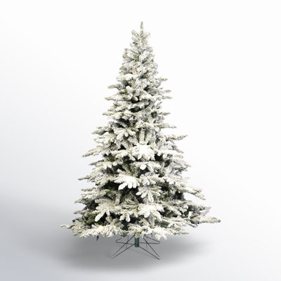 Full Artificial Christmas Tree Dense Foliage Unlit Traditional Rustic