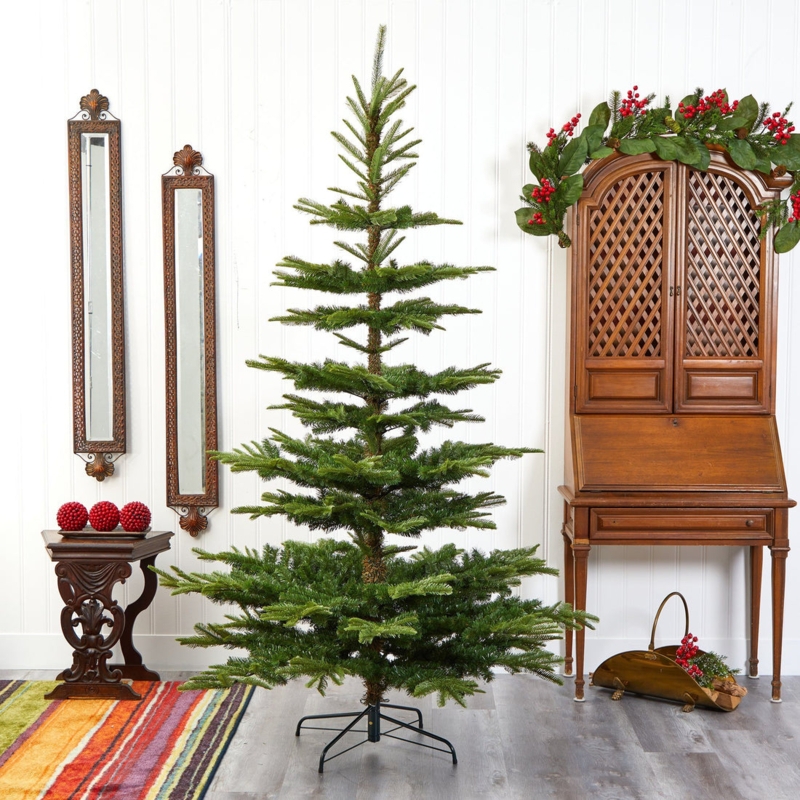 Full Layered Spruce Christmas Tree with Bendable Branches Holiday Decor