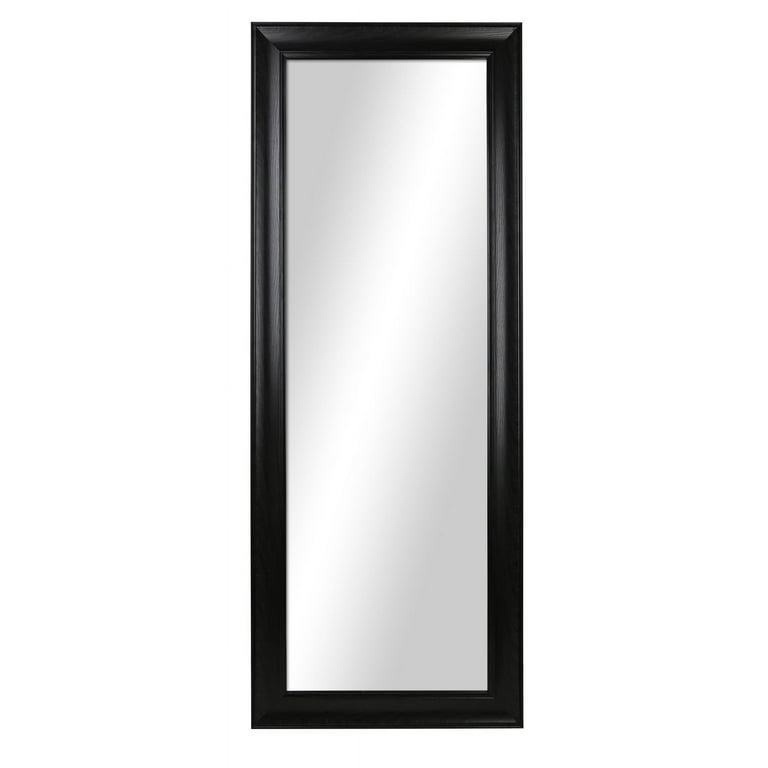 Full Length Mirror Leaning Silhouette Ultra Slim Frame Bedroom Decor