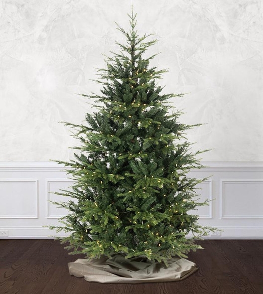 Full Profile Artificial Balsam Fir Tree with Natural Growth Pattern