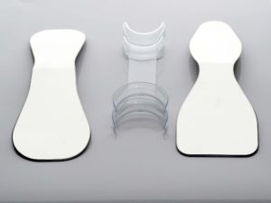 Handheld Mirror Set Varied Head Shapes Polished Metal Tools