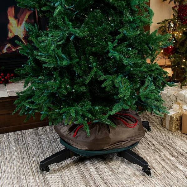 Heavy Duty Rolling Christmas Tree Stand with Adjustable Bolts