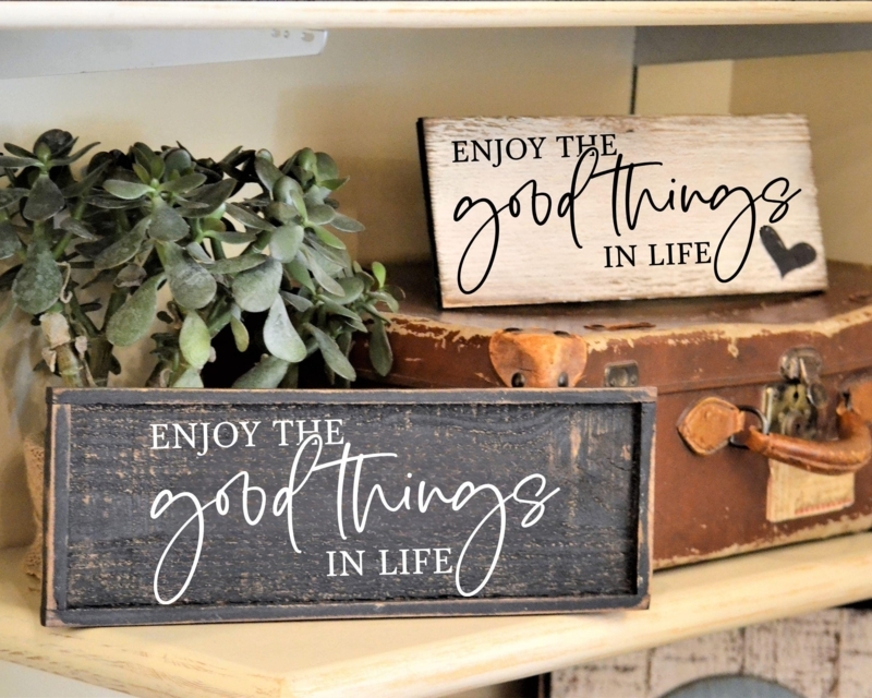 High-Sided Serving Tray with Wooden Decor for Coffee Table.