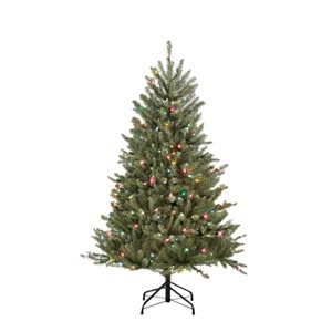 Incandescent Multi-Color Pre-Lit Artificial Christmas Tree