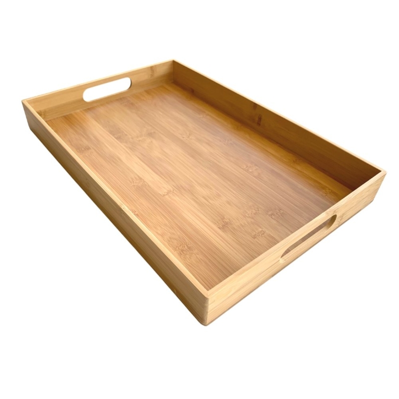 Large Bamboo Charcuterie Tray 19 Inch Width
