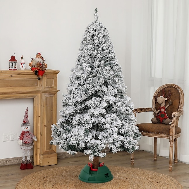 Large Plastic Christmas Tree Stand with Adjustable Tree Base Reservoir