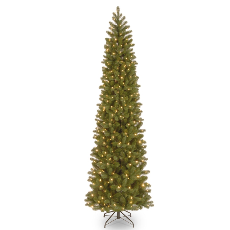 Matte Finish Artificial Tree, Dense Branches, Unadorned, Soft Daylight
