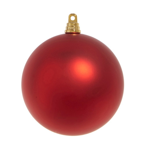 Matte Finish Christmas Ornament Oversized Silhouette