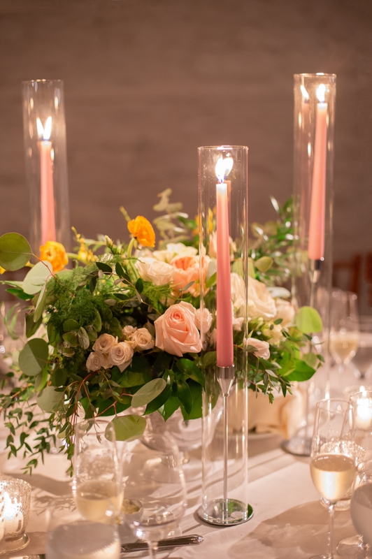 Mixed Style Candle Holders Gold Taper Glass Pillar Romantic Wedding Decor