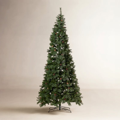 Oversized Artificial Christmas Tree 11 Foot Farmhouse Rustic Style