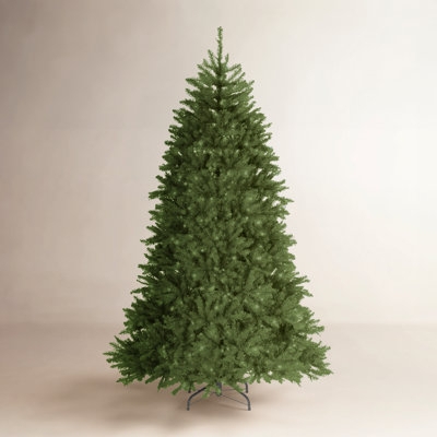 Pre-Lit Artificial Christmas Tree Multi Colored Lights Full Profile