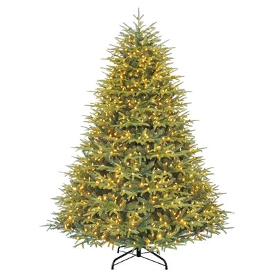 Pre-Lit Artificial Fraser Fir 8.5 Feet 1400 Dual-Color LED Lights