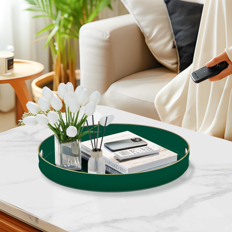 Green Decorative Trays