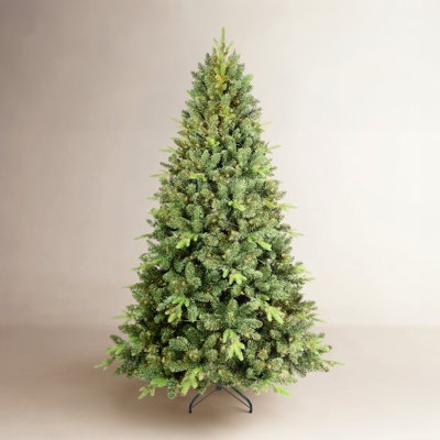 Rustic Christmas Tree With 3000+ Tips And Warm White Lights