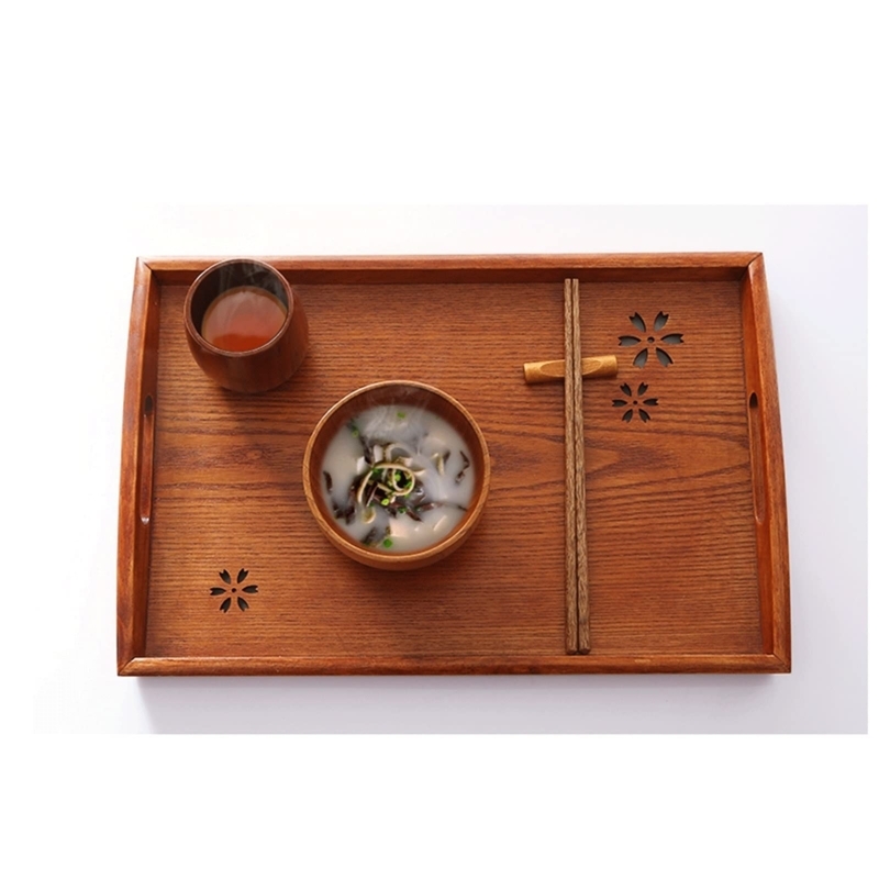 Serving Tray Tavern Illustration Cutout Handles Vintage Tavern Decor