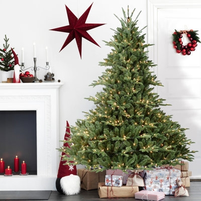Small Artificial Christmas Tree with Foldable Metal Base