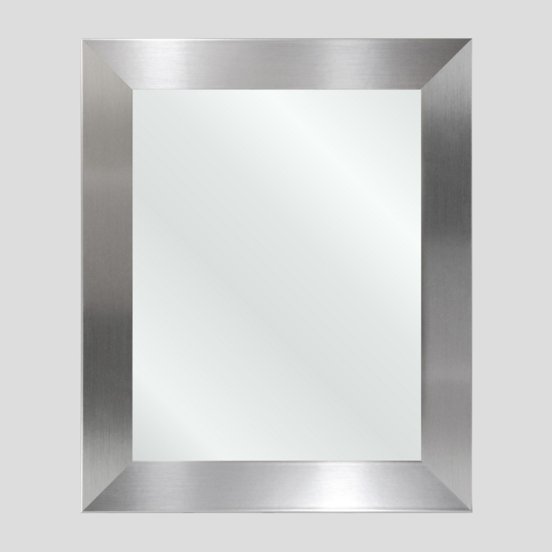 Stainless Steel Custom Mirror for your Bathroom, 36x36