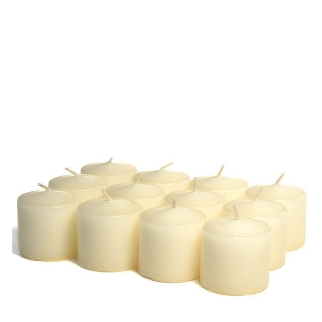 Votive Candle Bulk Grouping, Smooth Matte Finish, Cylindrical Shape