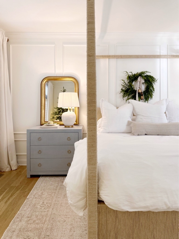 Wall Mirror Arched Silhouette Brushed Finish Coastal Bathroom
