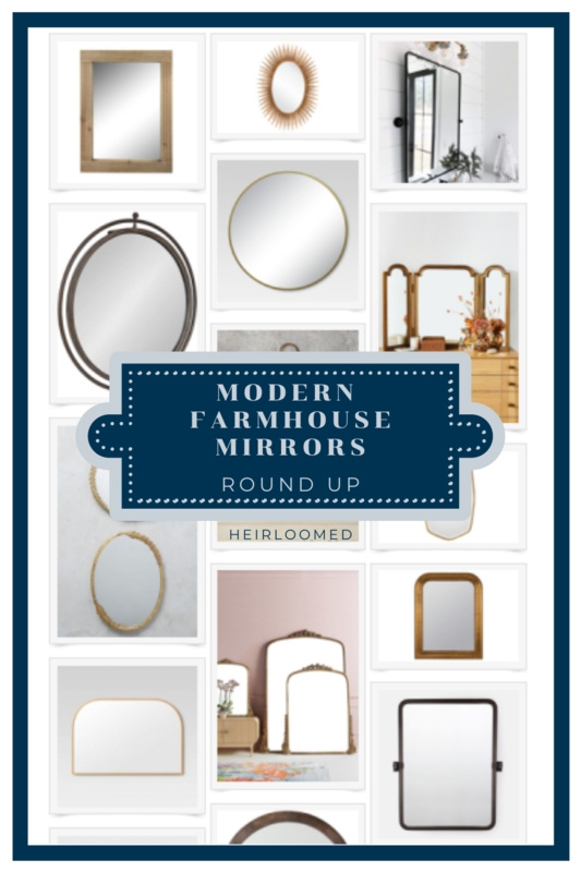 Wall Mirror Roundup Black And Gold Geometric Shapes