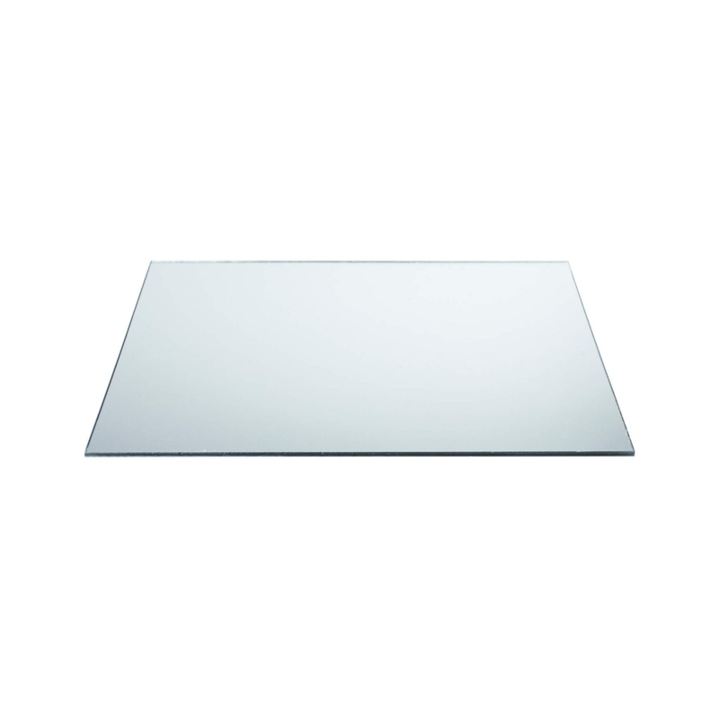 Accent Mirror Flexible Plastic Sheet Rounded Corners Rectangular