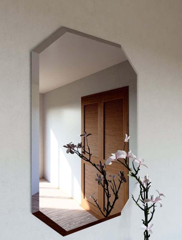 Bathroom Mirror LED Backlit Frameless Modern Minimalist Design