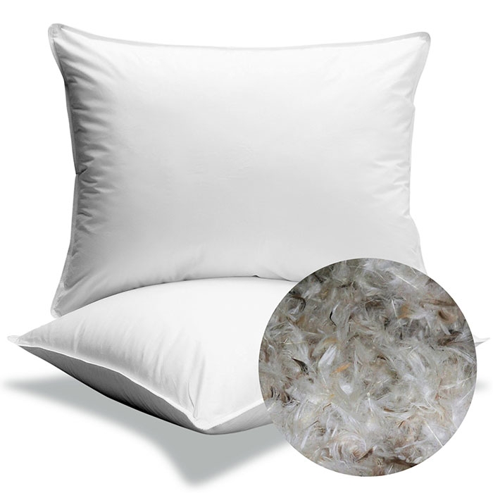 Bed Pillow Set, Classic Rectangular Plush Loft