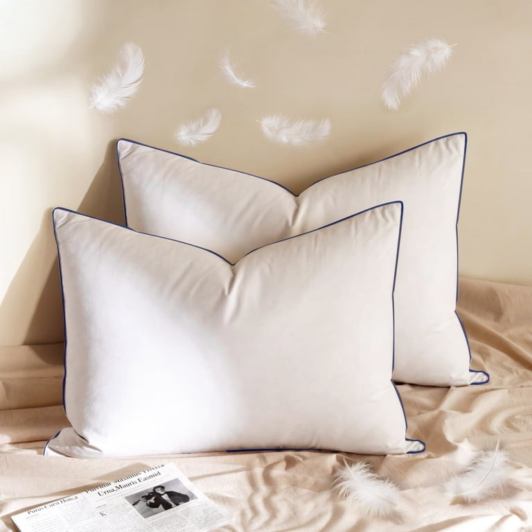 Bed Pillow Set, Crisp Dobby Weave Texture Hotel Quality