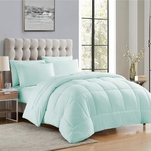 Bedding Set Saturated Navy Hue Bed In A Bag Complete Bed In A Bag