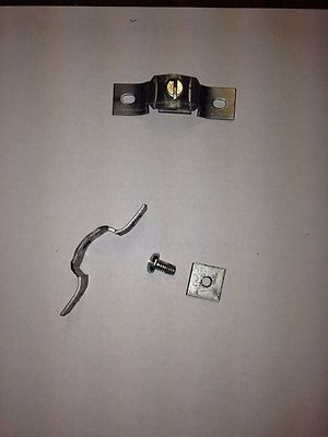 Bracket Assembly Kit Adjustable Slotted Metal Mirror Supports