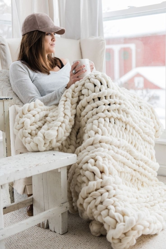 Chunky Knit Throw Blanket Oversized Chunky Knit Throw Blankets Linens Hutch   Linens And