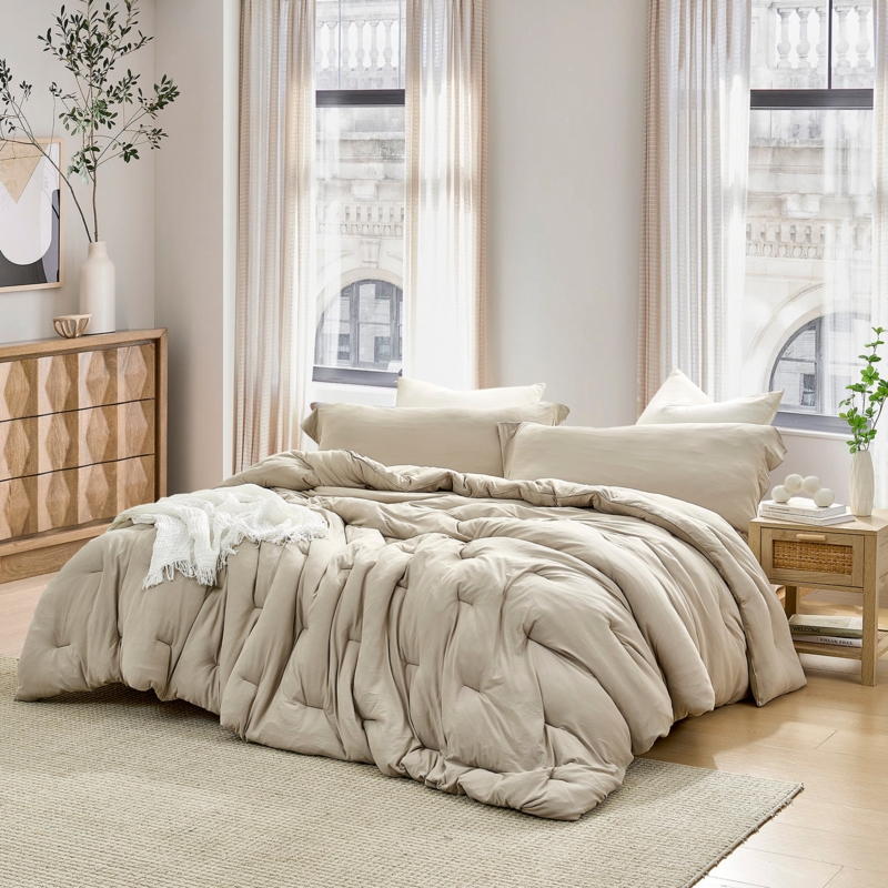 Comforter High Pile Texture Oversized Loft Shaggy High Pile Comforter