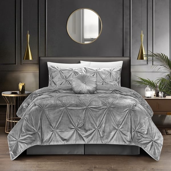 Comforter Set Maple Leaf Pattern Autumnal Bedding