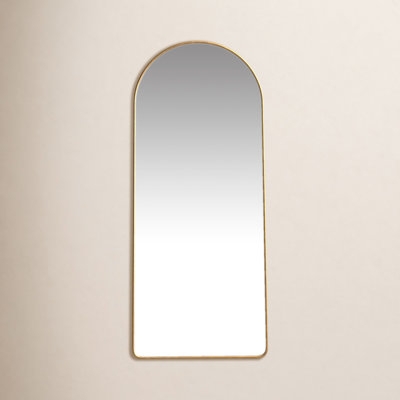 Full Length Mirror Ultra Thin Frame Oversized Proportions