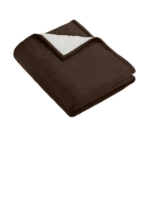 Geometric Pattern Cabin Decor Throw Blanket Brown Fleece