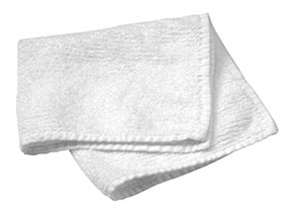 Hand Towel, Economy Terry Cloth, Dobby Border, Utilitarian