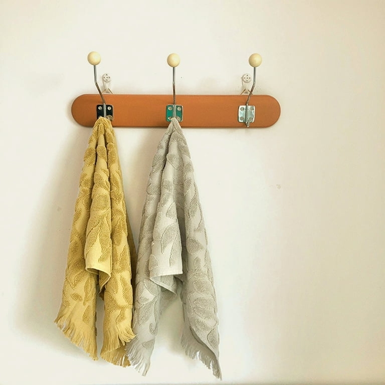 Hand Towel Mustard Yellow Jacquard Weave Knotted Tassels Boho