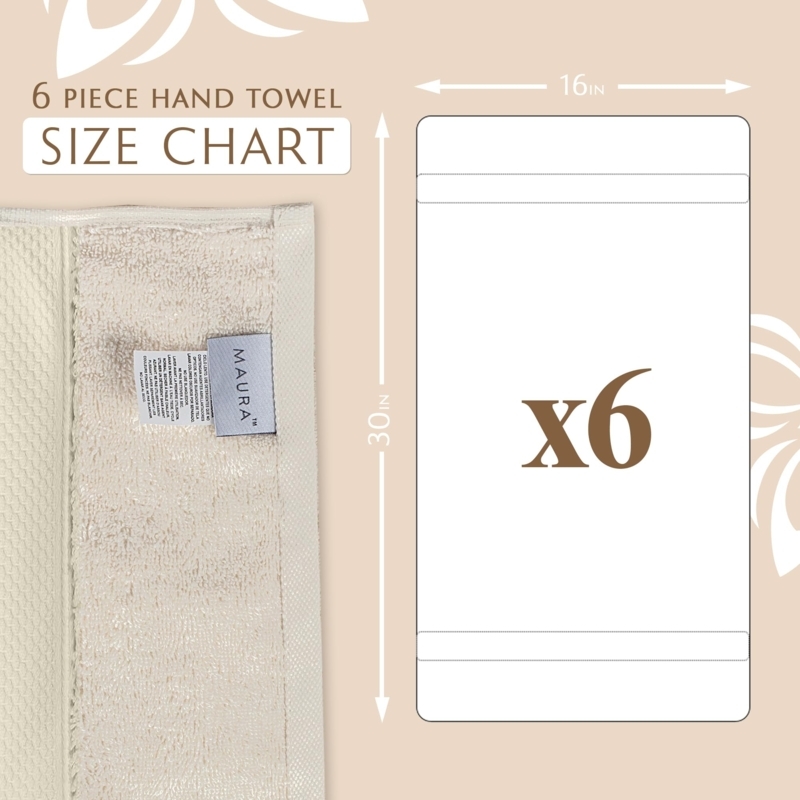 Hand Towel Plush Texture Spa Styling Cotton Fabric, Spa Style
