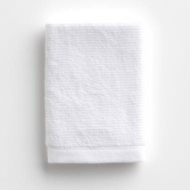 Hand Towel, Woven Fabric, Fringed Edges, Scandinavian Style