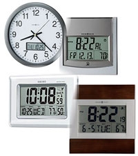 Large Digital Wall Clocks with Date Indicator and Temperature Display