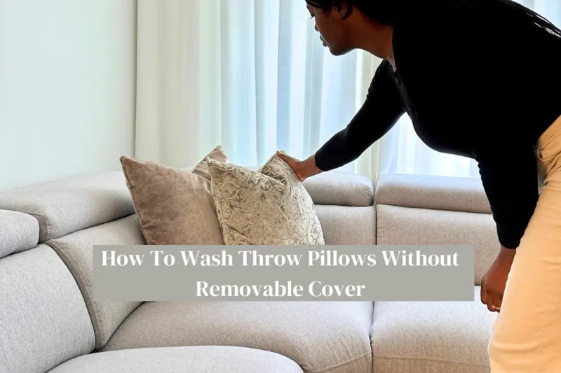 Layered Throw Pillows in Neutral Palette for Transitional Bedroom