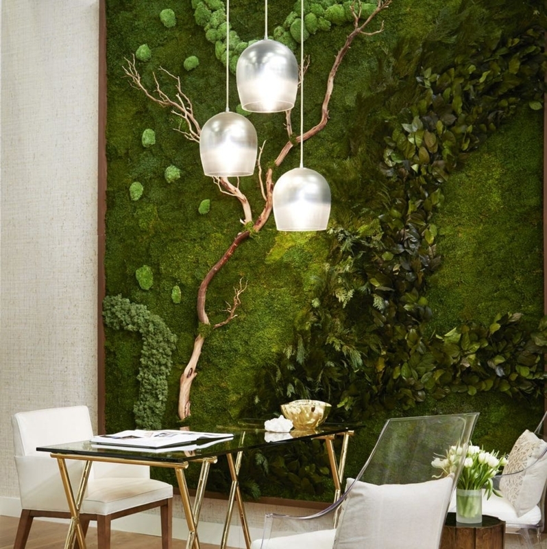 Living Wall Installation Floor to Ceiling Vertical Garden Lush